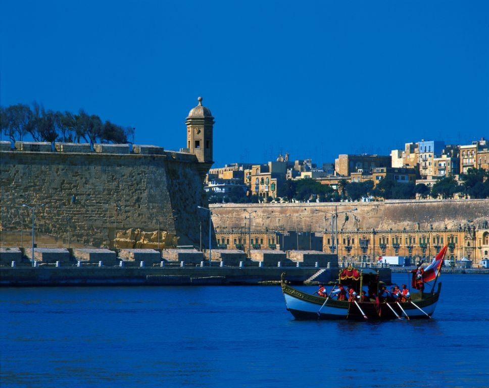Malta Valletta Hafen